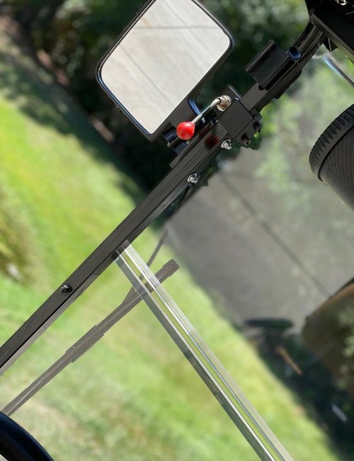 Generic No Drill Wiper System - Golf Cart - Street Legal Golf Cart - LSV - PTV, Black