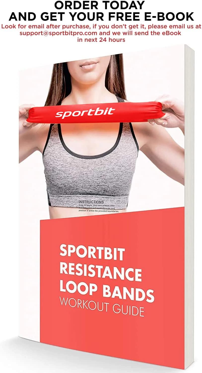 SPORTBIT Resistance Bands Set - Versatile Exercise Bands for Strength Training | 5 Pack