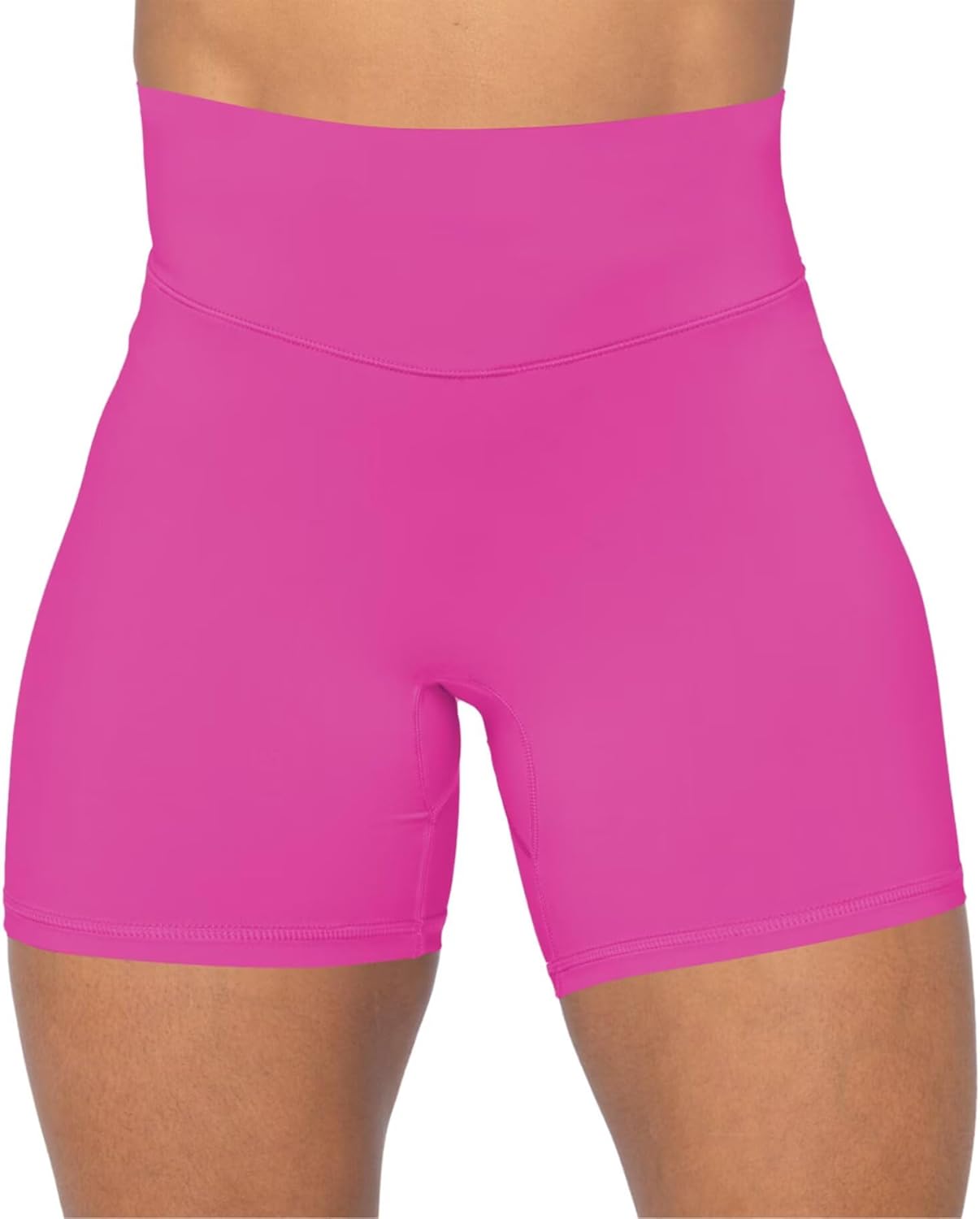 Sunzel High Waist Biker Shorts - No Front Seam, Squat Proof Yoga & Workout Shorts for Women