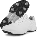 Skiennix Waterproof Golf Shoes - Spiked Sneakers for Men | Durable Outdoor Walking Footwear