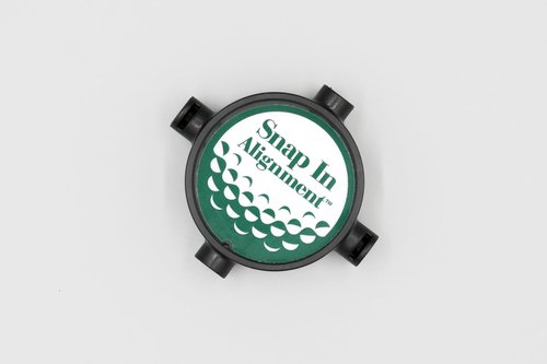 Snap In Alignment - Alignment Stick Connector (Without Golf Sticks) - Golf Pratice Mat, Teaching T-Square