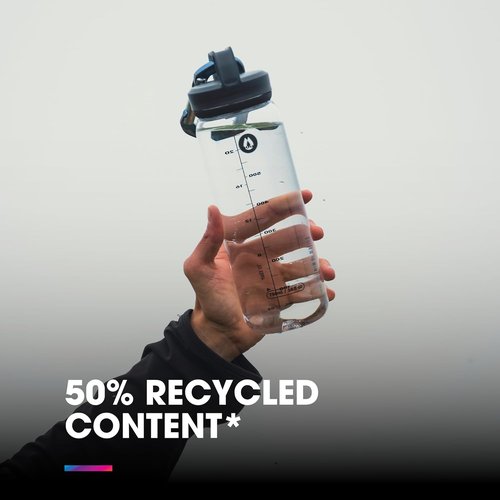 HydraPak Recon Clip & Carry Water Bottle - Eco-Friendly, BPA-Free, Wide Mouth (24oz or 32oz)