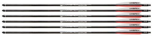Umarex AirJavelin Carbon Fiber Arrows for Arrow Gun Air Rifle, 6 Pack