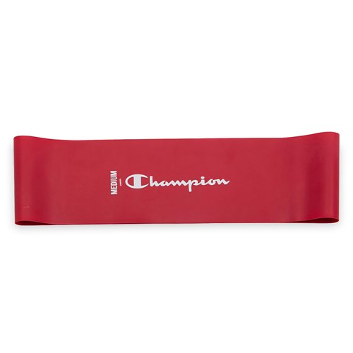 Champion Loop Resistance Bands (3-Pack, Grey/Red/Blue), Light/Medium/Heavy, Odor-Free, 4" Rubber + Latex Exercise Bands, for Strength Training and Physical Therapy, Includes Exercise Guide