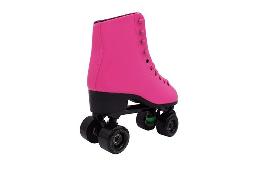 A American Athletic Roller Skate- Famous NOT Rich Quad Roller Skate, Women Size 8, Pink
