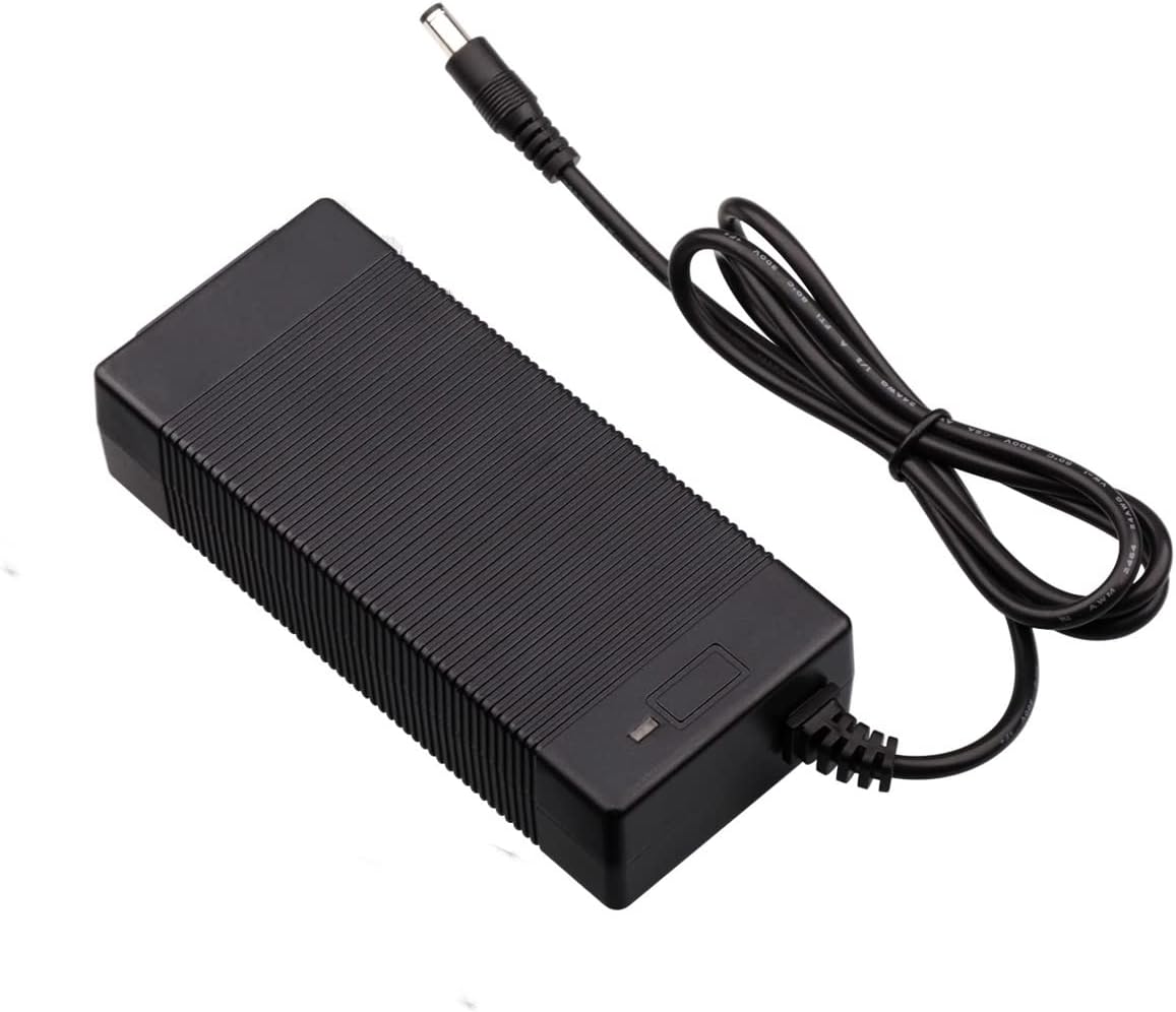 42V 2A Fast Charger for 36V Li-ion Batteries - Compatible with Razor, Jetson, Gotrax | 1 Prong DC-Round Port