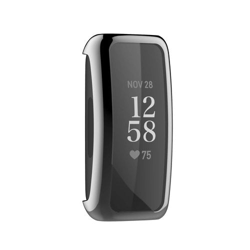 FitTurn Compatible with Fitbit Inspire 2 Screen Protector Case, 7 Metal Colour Full Coverage Soft TPU Shockproof Case Protective Screen Cover Bumper Shell for Inspire 2 HR (Seven)