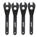 XIAOCUNCN 2MM Thick Low-Profile Bicycle Spanner, Bike Cone Wrench Set Tool, Durable Multi-Function, Carbon Steel, (13-19mm) Bicycle Wheel Hub Axle Nut Install Remover (4 pieces (13,14,15,16))
