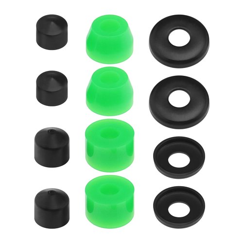 SG Store 12Pcs Long-Board Truck Bushings Rebuild Kit 90A PU Shock Absorber Mounts Shock Pads Longboards Skateboards Bridge Pads Bushings Washers Pivot Cups