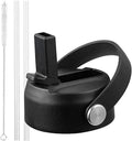 KMN Straw Lid for Hydro Flask - Replacement Straw Cap for 12-40 oz Wide Mouth Bottles | Durable & Leak-Proof
