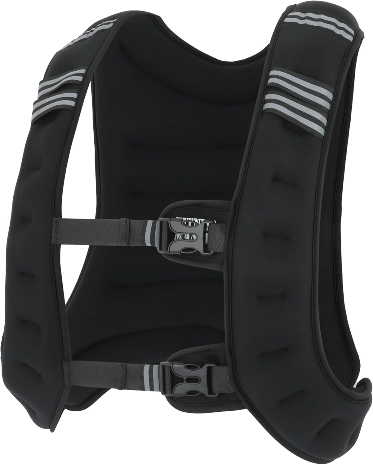 Skiennix Weighted Vest - 15lb/20lb for Strength Training & Running | Reflective Stripe, Slim Design