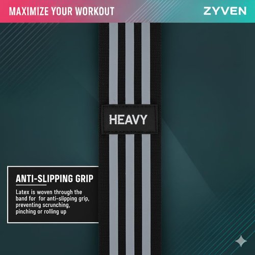 76 Inch Long Premium Performance 76" Extended-Length High-Resistance Bands for Ultimate Strength, Mobility, and Plyometric Workouts (Black Long Belt)