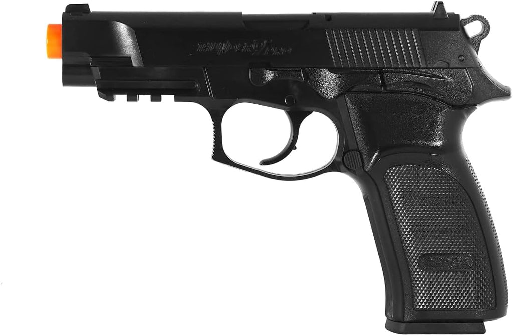 ASG BERSA Thunder 9 Pro CO2 Airsoft Pistol - Black 6mm Semi-Automatic with Picatinny Rail & 19-Round Magazine