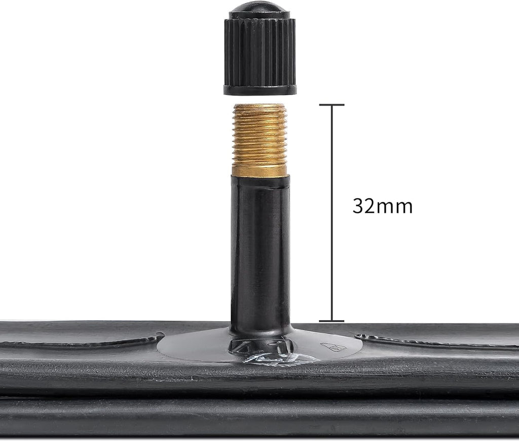 Skiennix Heavy Duty E-Bike Tubes - 20x4.0 Schrader Valve for Fat Tire Electric Bikes | 2-Pack