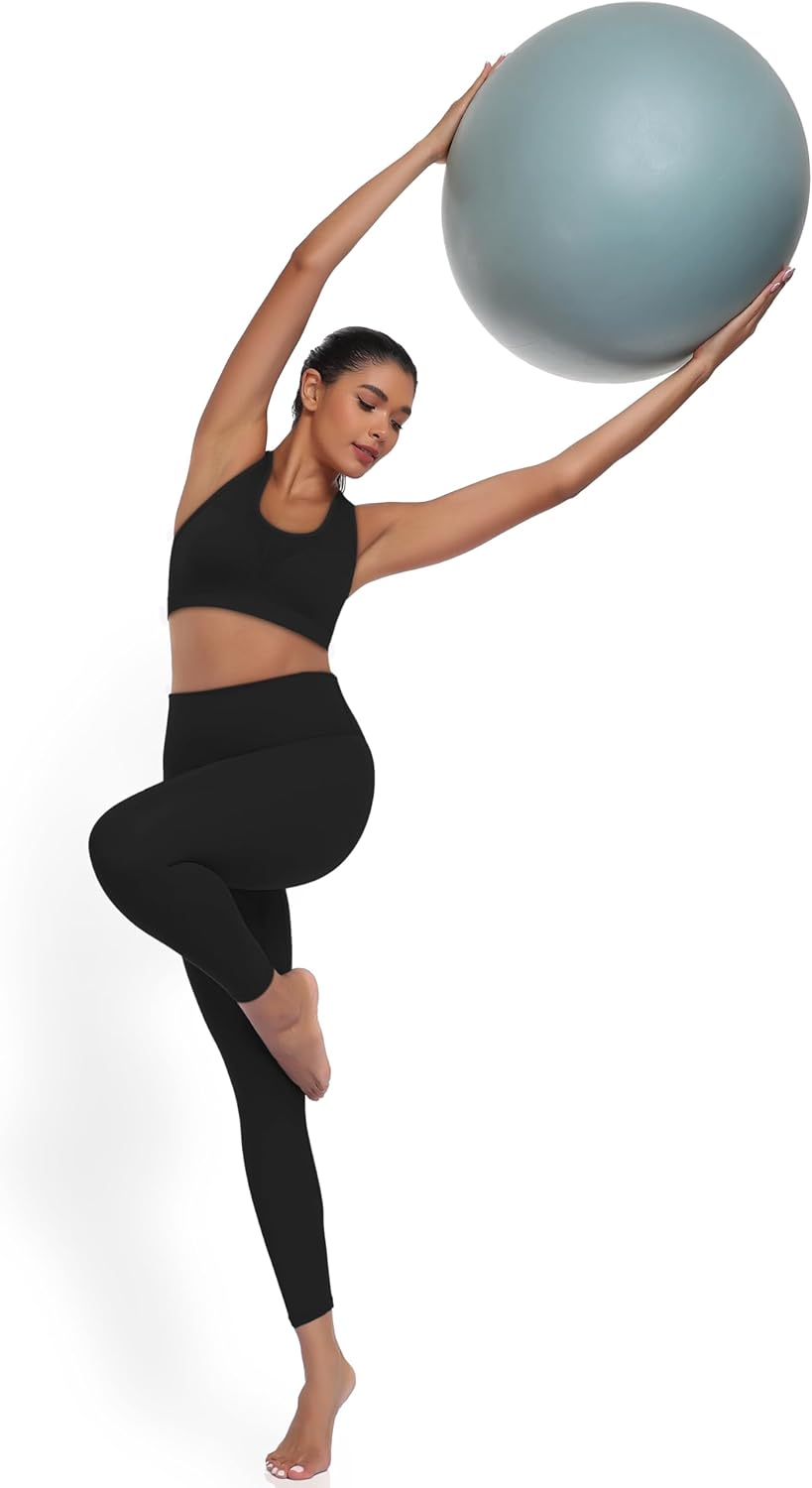 Skiennix 3-Pack High Impact Racerback Sports Bras - Padded Wirefree Workout Bra for Gym & Yoga