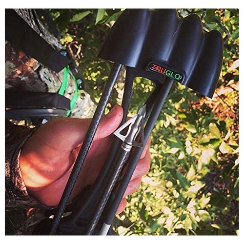 TRUGLO Tuff-Loc 4-Arrow Quiver Black