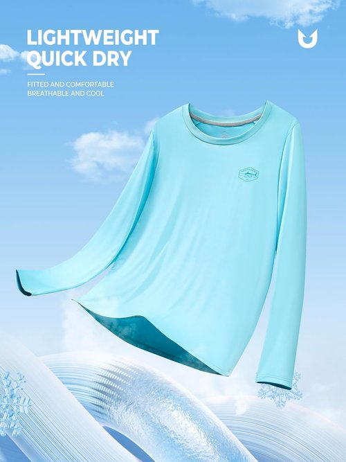 NORTHYARD Men's Swim Shirt - UPF 50+ Sun Protection Long Sleeve Rash Guard | Quick Dry Lightweight T-Shirt