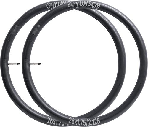 Bike Tubes - 26-Inch Presta Valve Inner Tubes | 2-Pack 26 x 1.75/2.125 Compatible Sizes