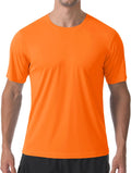 Skiennix Men's Short Sleeve T-Shirt - UPF 50+ Quick Dry Rash Guard for Athletic Activities | UV Sun Protection