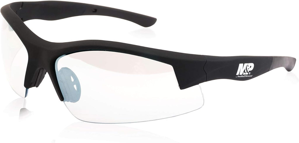 Smith & Wesson M&P Shooting Glasses - Impact Resistant, Anti-Fog, No-Slip Rubber | Versatile Use