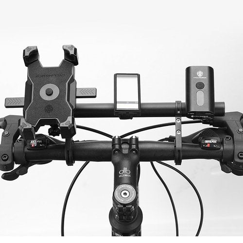 HOUSON 30cm Bicycle Handlebar Extender, Handlebar Extension Mount for Flashlights, Smartphones, and GPS Devices