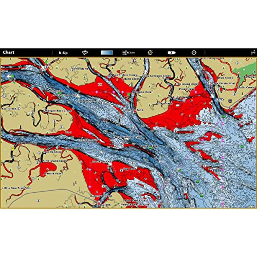 Humminbird CoastMaster U.S. Coastal V1 Map SD Card for Fish Finders - Mapping