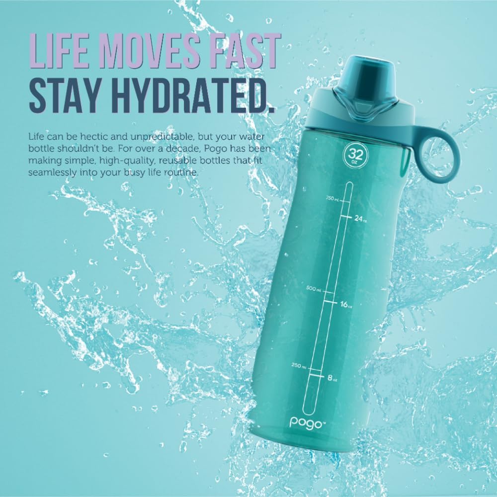 Pogo BPA-Free Tritan Plastic Water