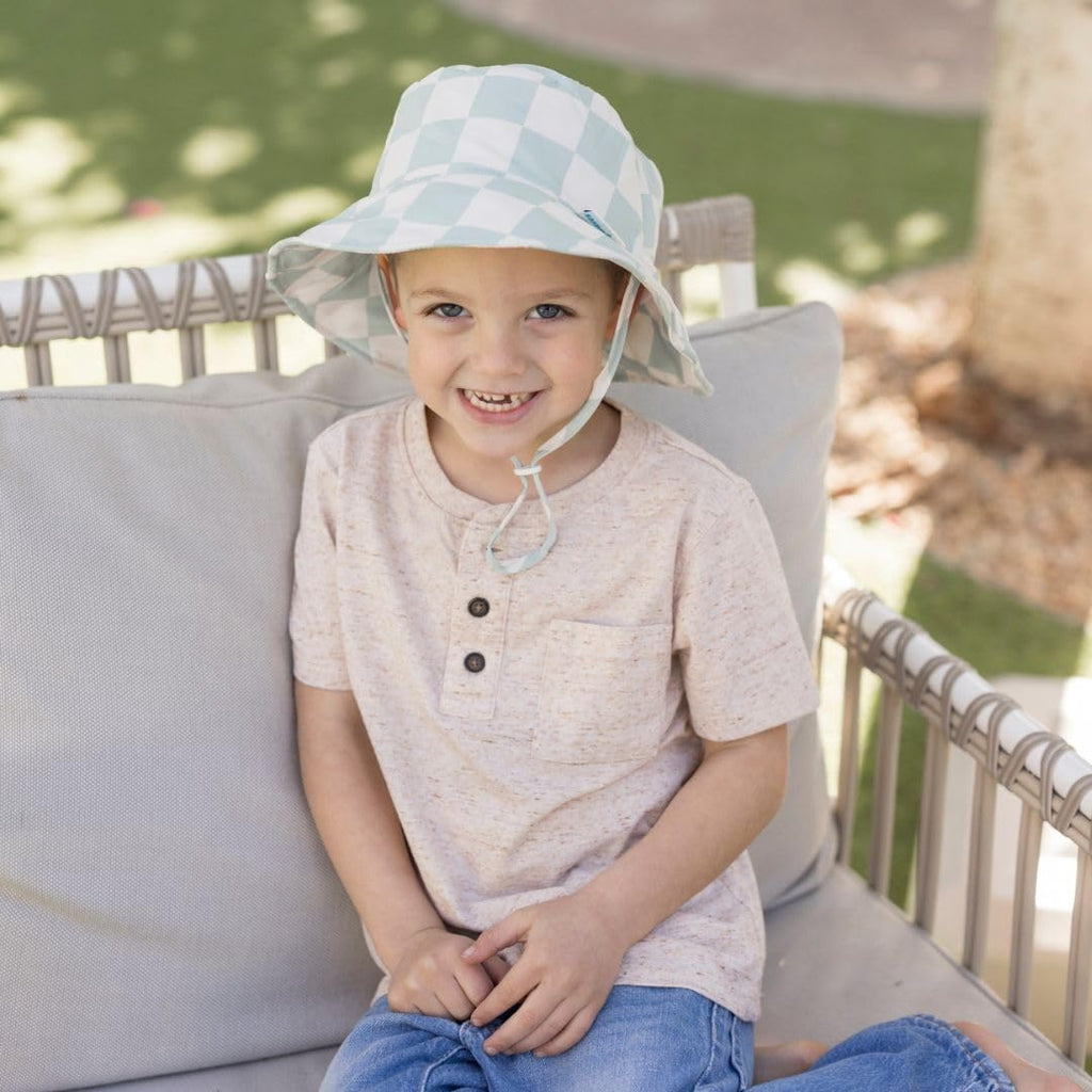Tiny Twinkle Baby & Toddler Sun Hat - Adjustable UPF 50+ Bucket Hat for Infants & Kids | Lightweight Quick-Dry Design