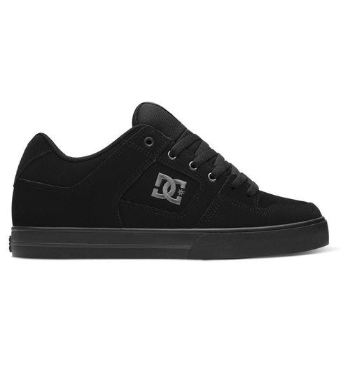 DC Men's Pure Skate Shoe,Black/Pirate Black,7.5 M US