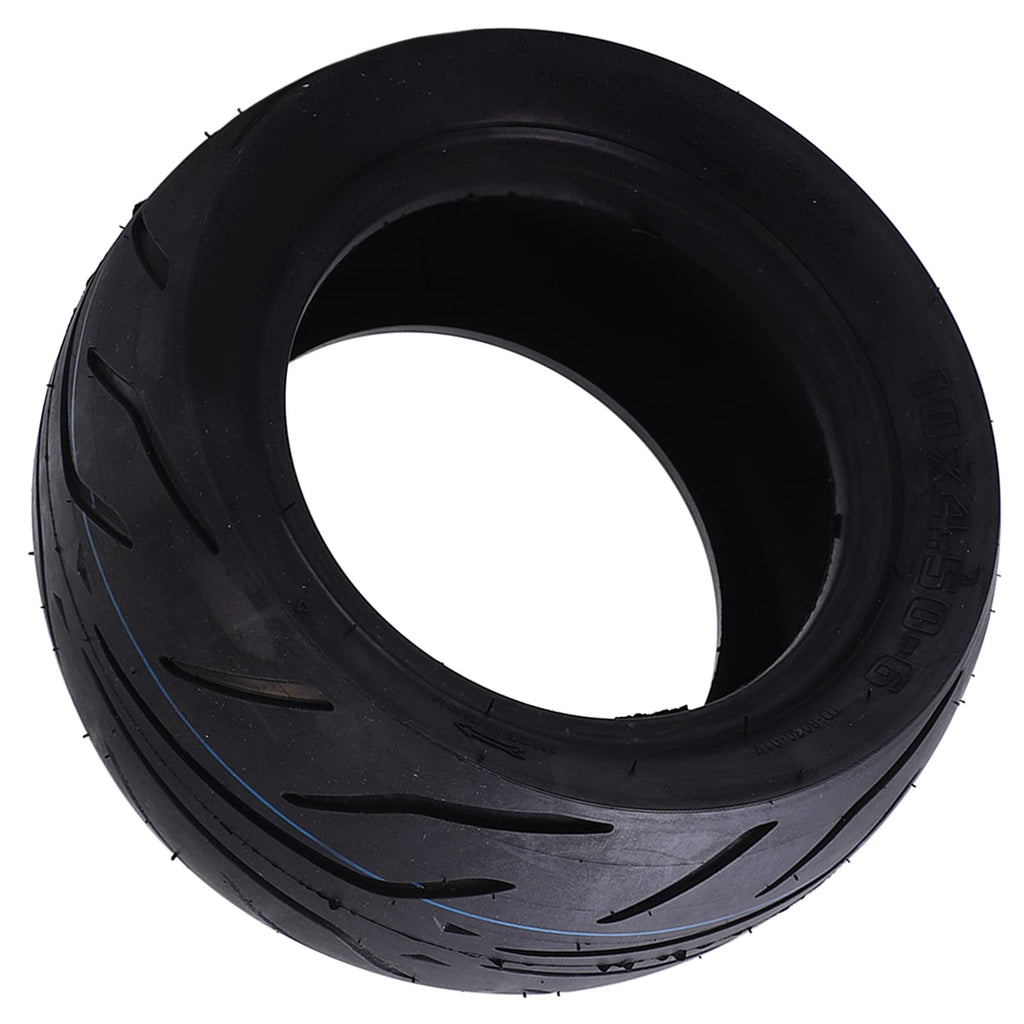RiToEasysports Electric Scooter Tire, 10 Inch Rubber Construction Lightweight Black Tire, Scooter Replacement Tire for Commuters Urban Riders Daily Travel
