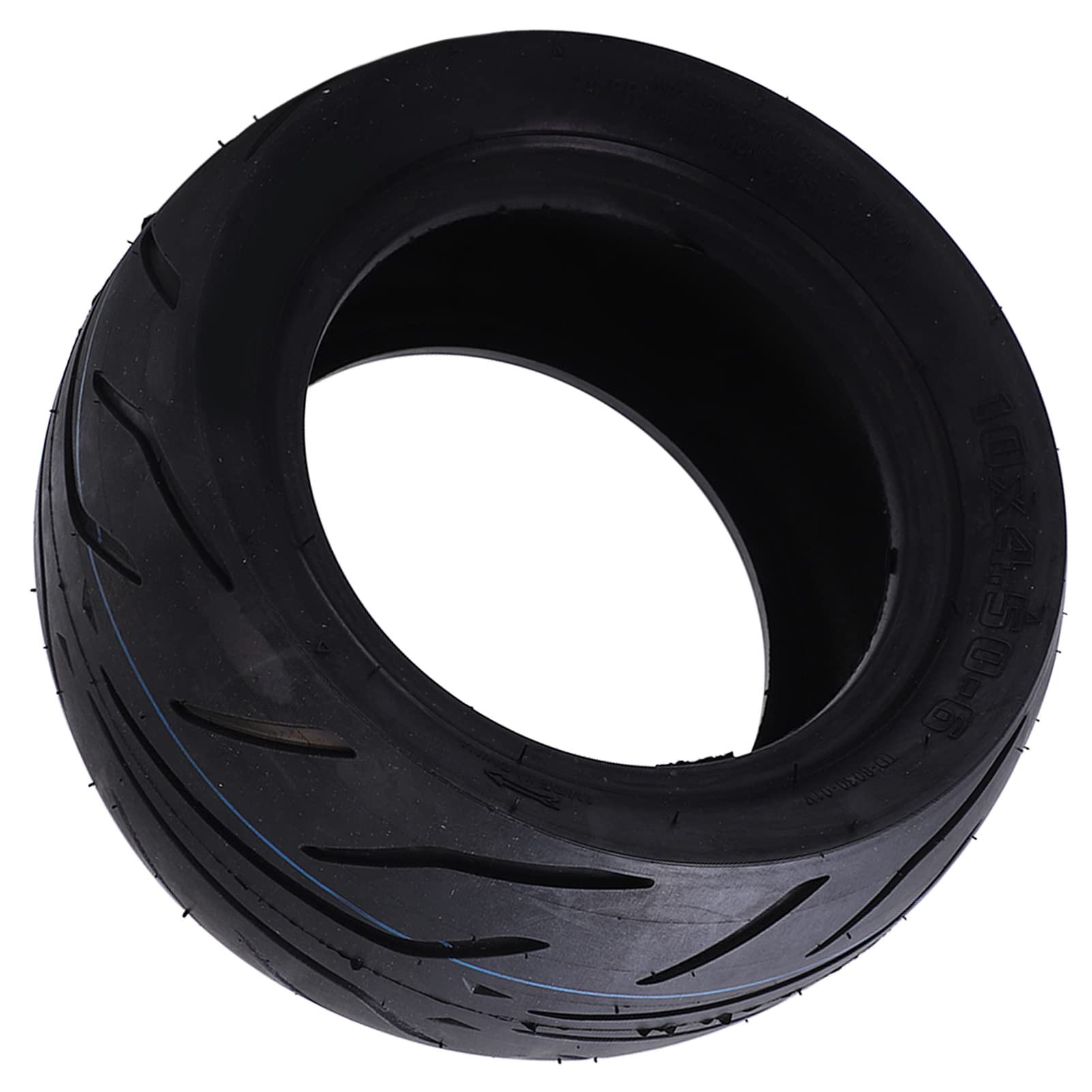 RiToEasysports Electric Scooter Tire, 10 Inch Rubber Construction Lightweight Black Tire, Scooter Replacement Tire for Commuters Urban Riders Daily Travel