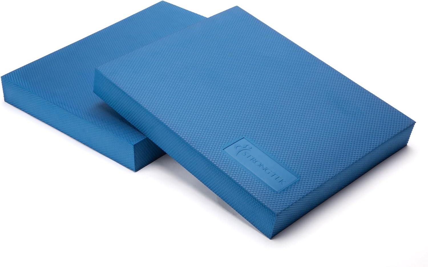 StrongTek Foam Exercise Balance Pad - Non-Slip, Water-Resistant, 15.8" x 13" x 2" for Yoga & Therapy