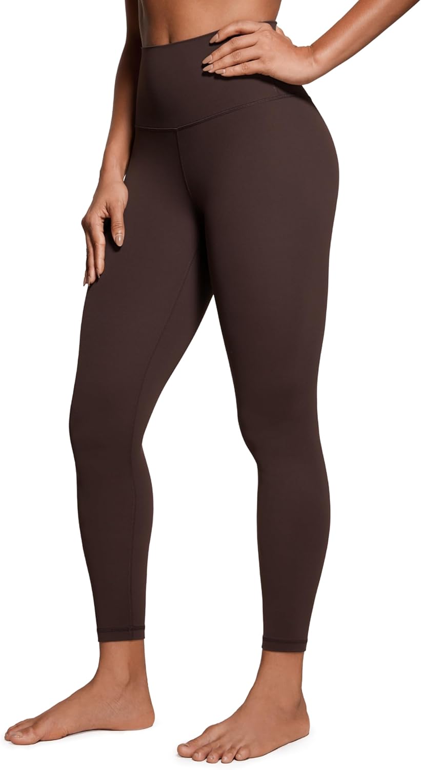 CRZ YOGA Yoga Leggings - Buttery Soft High Waisted Workout Pants | 25" Length for Ultimate Comfort