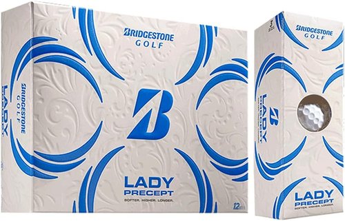 Bridgestone Ladies Precept Golf Balls - High Performance | Soft Feel & Exceptional Distance