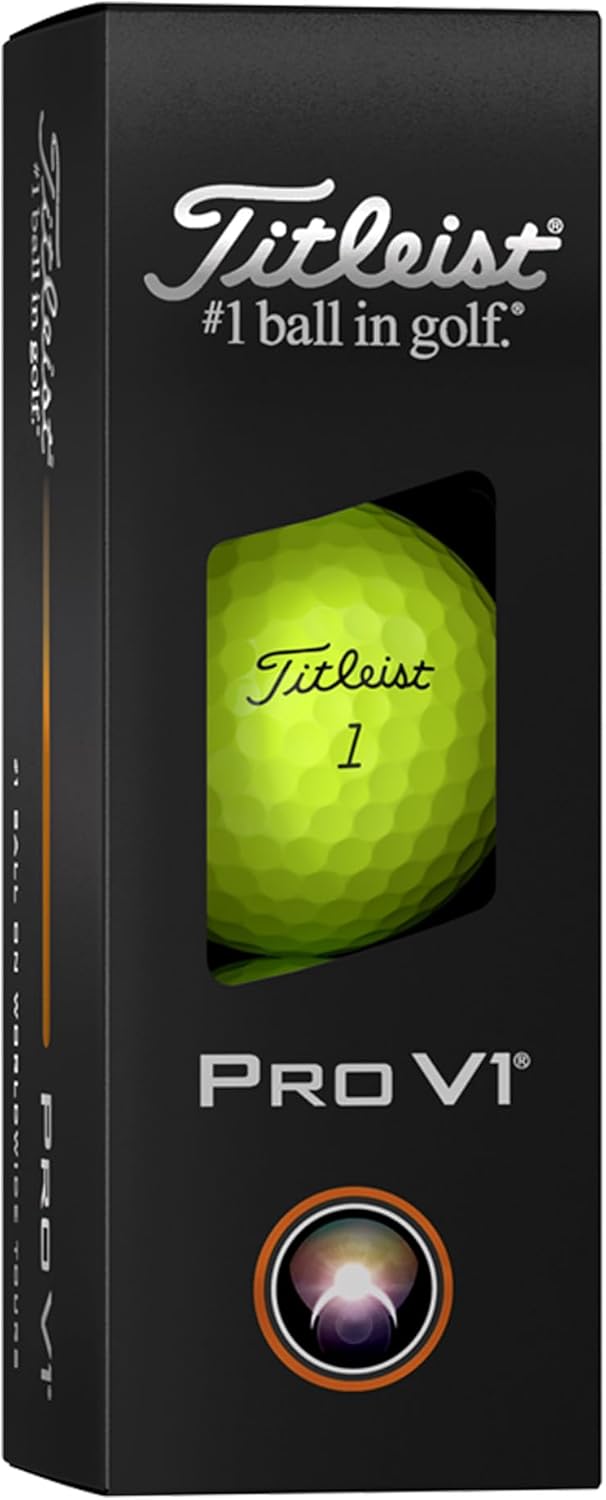 Titleist Pro V1 Golf Balls - Premium Performance for Maximum Distance | 12-Pack