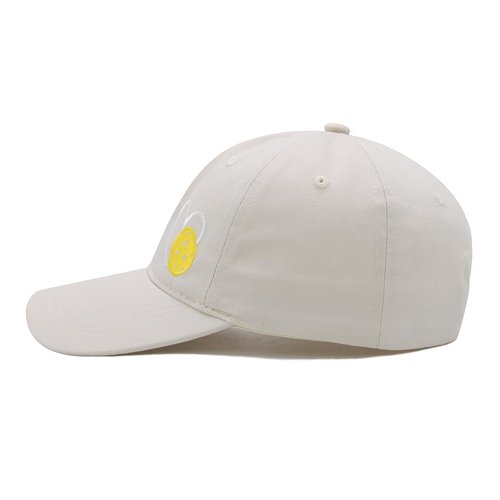 MINYJHZ Pickleball Hat, Pickleball Gifts for Women Men, Adjustable Embroidered Heart Baseball Cap Beige