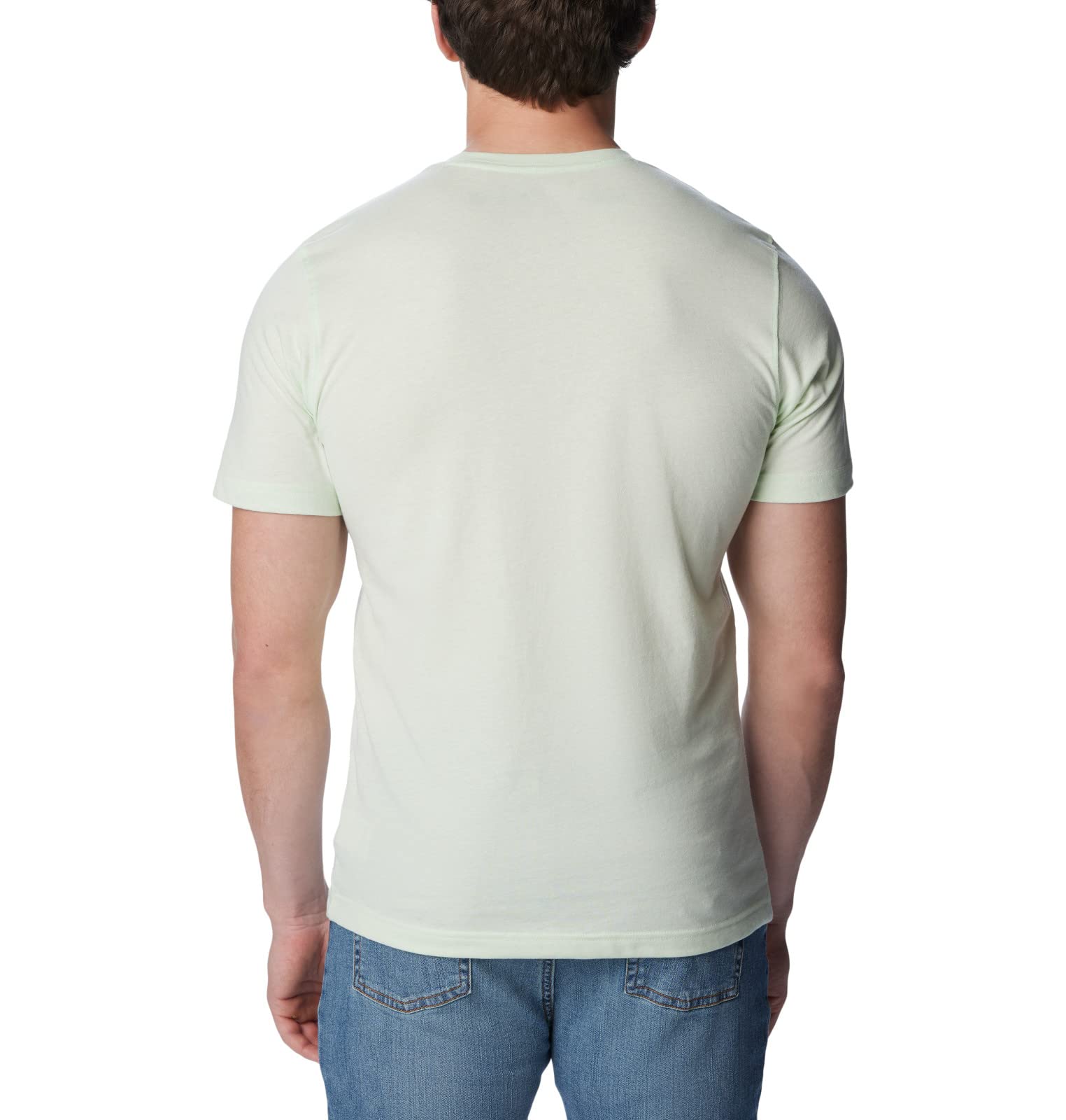 Columbia Men's Thistletown Hills Short Sleeve, Ice Green Heather, 1X Big