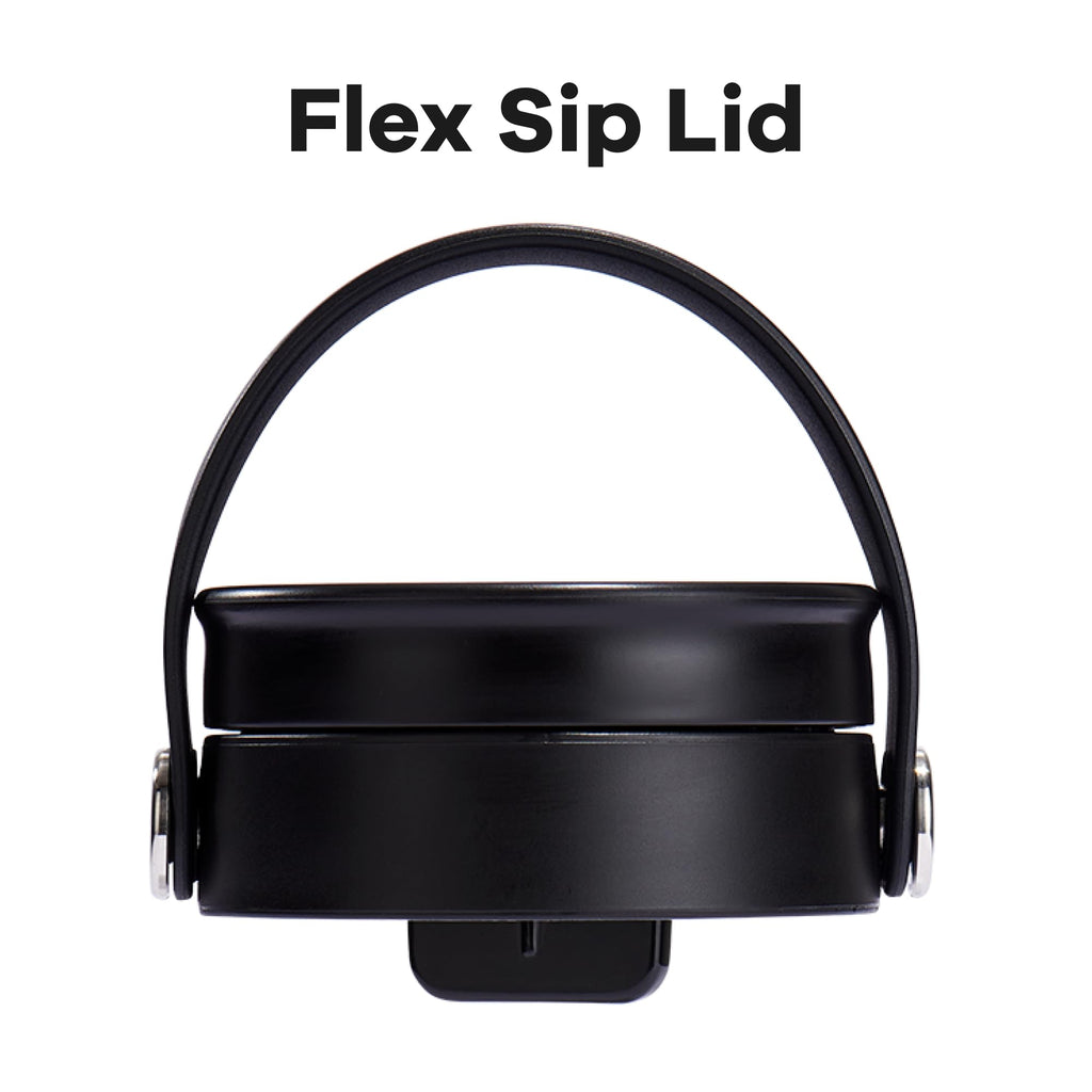 Hydro Flask Lid – Flex Sip Replacement Lid for Wide Mouth Water Bottles - Coffee Lid Accessory Black