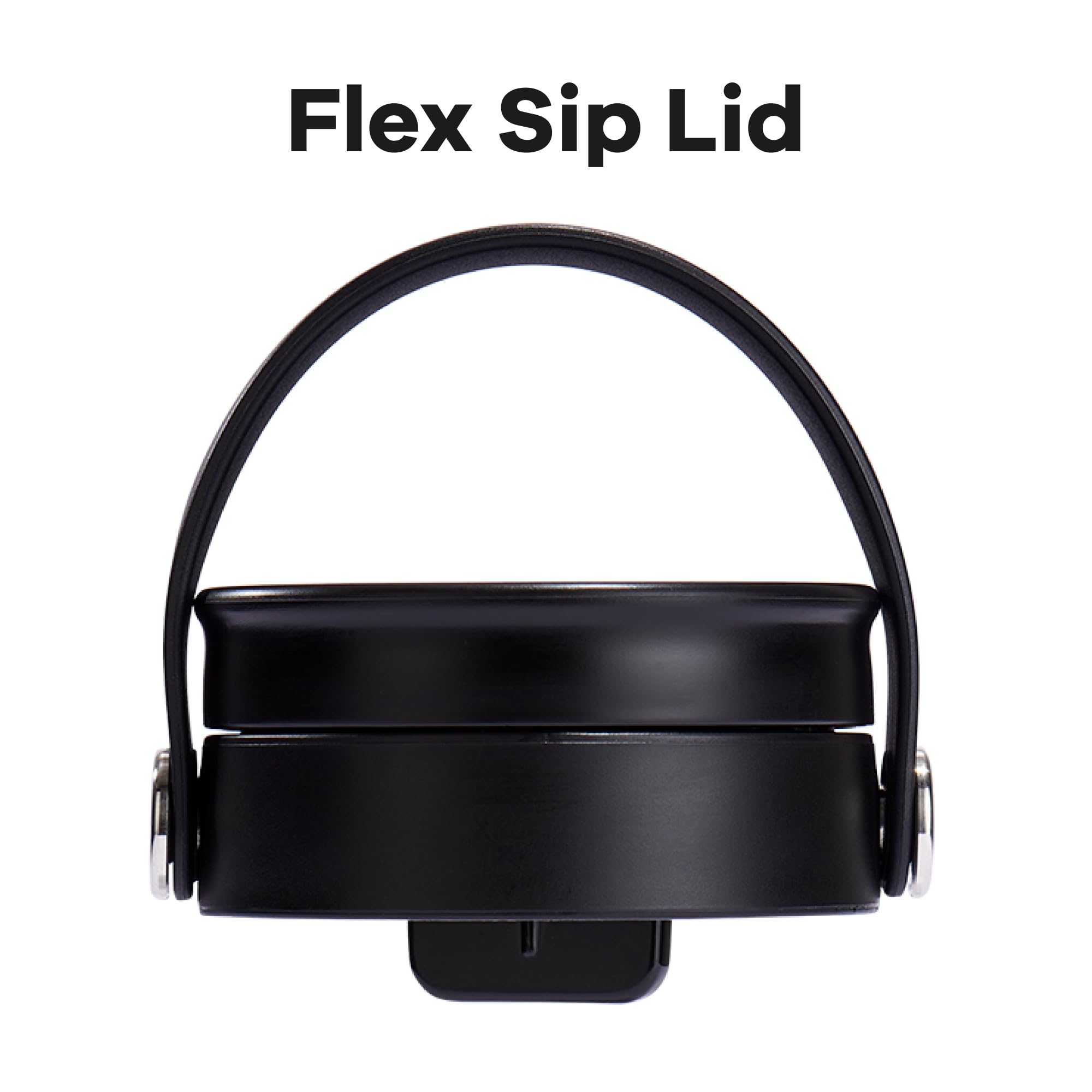 Hydro Flask Lid – Flex Sip Replacement Lid for Wide Mouth Water Bottles - Coffee Lid Accessory Black