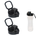 Lid for Cirkul Water Bottle - Auto Flip Lid for Hydro Flask Wide Mouth 12-64oz, Replacement Compatible with Cirkul, Hydroflask, Simple Modern, Iron Flask & Others, Nozzle with Button Lock (2)