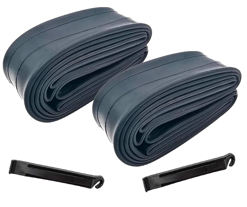 20 Inch Bicycle Inner Tube - 2.1-2.4 Width (Schrader) Pack of 2