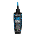 Muc-Off Chain Wet Lube 120ml - Biodegradable Bicycle Lubricant | Reduces Friction & Extends Chain Life | Wax-Based Water Repellent for MTB & Road Bikes