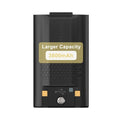 BAOFENG UV-17R Battery Larger Capacity 3800mAh for UV-17 Pro GPS Ham Radio USB-C Charging DC8.4V BL-UV17 Replacement UV-17R Walkie Talkie Accessories