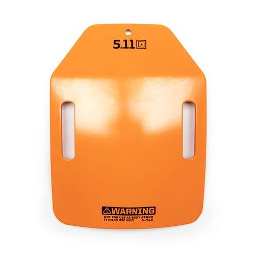 5.11 Tactical Weight Plates – 5.75lb Weight Plates for Vest or Backpack (2-Pack, 11.5lbs Total), Style 56782