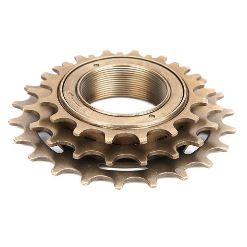 3 Speed Flywheel, Durable Metal Construction for Mountain and Road Bikes, 16/19/22T Replacement Part for Cyclists Touring Commuting Uphill Riding