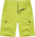 BASUDAM Men's Cargo Hiking Shorts - Lightweight Quick-Dry Design with 6 Pockets for Travel & Camping