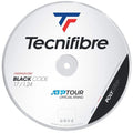 Tecnifibre 200M-Black Code 1.24 Adult Unisex Tennis Cord, Black, Single