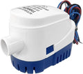 Automatic Submersible Bilge Pump by [Brand Name] - 12V 1100GPH with Built-In Float Switch | 1-1/8 Inch Dia
