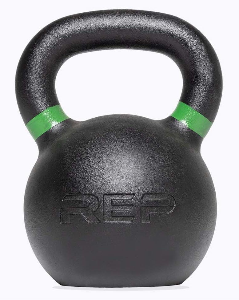 REP Fitness Kettlebell Set - Cast Iron Strength Training Weights, 4kg to 24kg (9lb to 53lb) for Home Gym