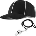 BBTO Referee Costume | Hat, Whistle & Penalty Flag Set for Men & Women - Perfect for Football Games